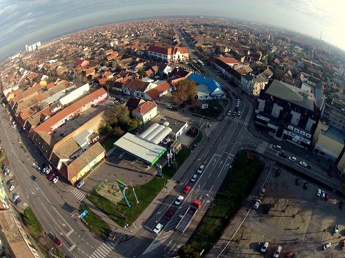 Zrenjanin iz ptičije perspektive