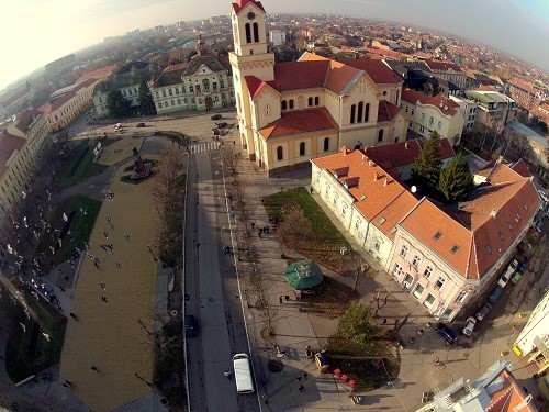 Zrenjanin iz ptičije perspektive