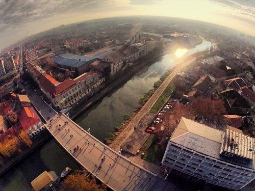 Zrenjanin iz ptičije perspektive