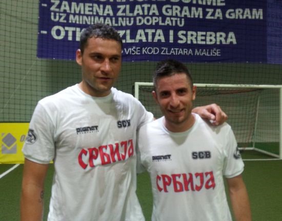 Zrenjaninci i reprezentativci Srbije: Duško i Zoran Tošić