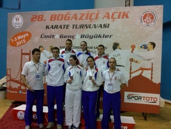 Karate reprezentacija Srbije na Bosfor Kupu