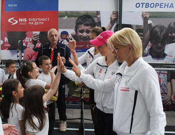 NIS otvorena skola tenisa Fedkup Zrenjanin22