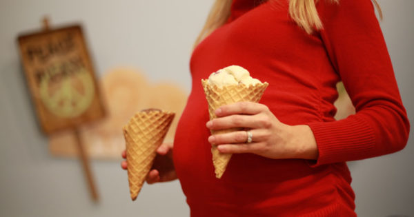 trudnica sladoled
