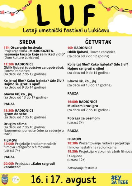 Do I Na Luf Letnji Umetni Ki Festival U Luki Evu