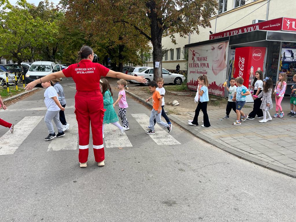 Crveni Krst Zrenjanin I Akcija Bezbednost Dece U Saobra Aju