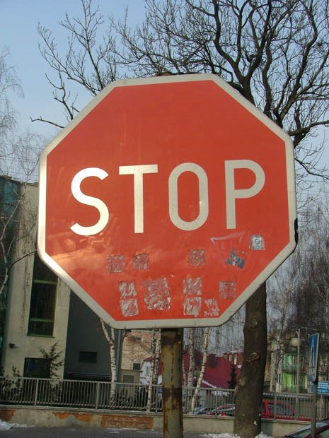 Znak Stop zrenjanin