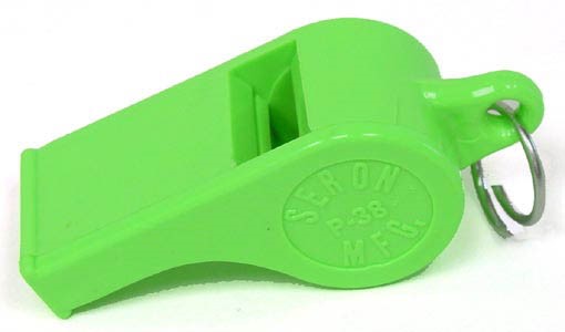 whistle neon green m