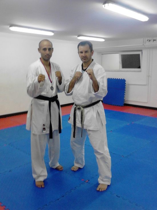 Ajredin Ajeti sa trenerom Goranom Gluvajićem (desno)