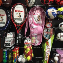 reketi za tenis badmington bejzbol loptice palica