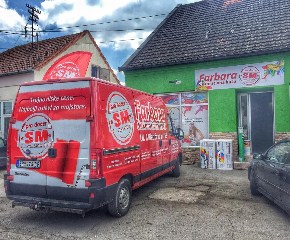 farbara SM prodecor zrenjanin