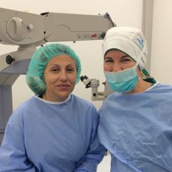 Aleksandra i dr Ivošević nakon operacije feat