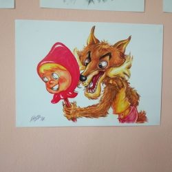 karikatura crvenkapa