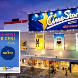 cinestar filmovi 180 dinara