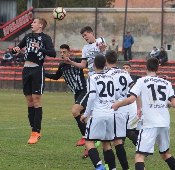 fk radnicki fk partiyzan kadeti