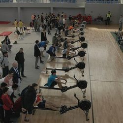 veslanje ergometar