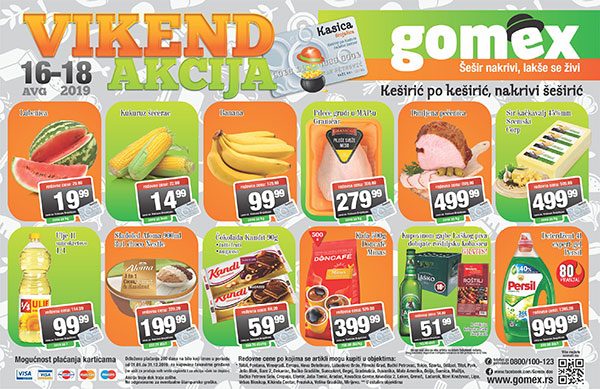 Gomex vikend akcija