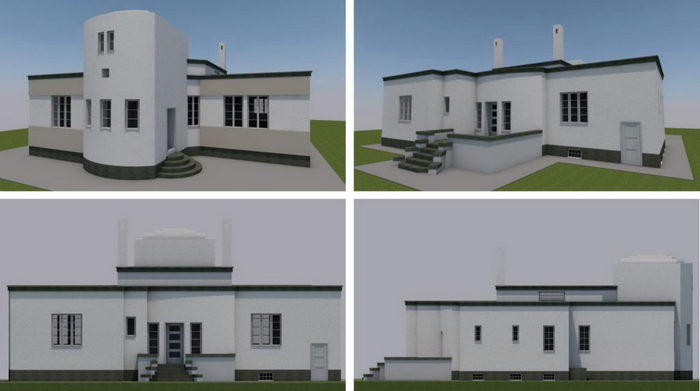 Vila dr Đermekov 3 D