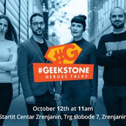 Geekstone Heros Talks Zrenjanin