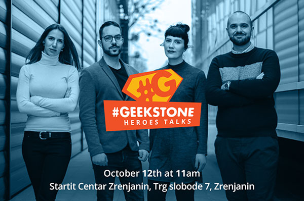 Geekstone Heros Talks Zrenjanin