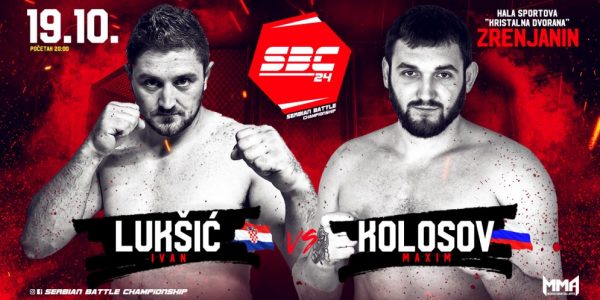 SBC 24 FIGHT CARD 05 LUKSIC vs KOLOSOV