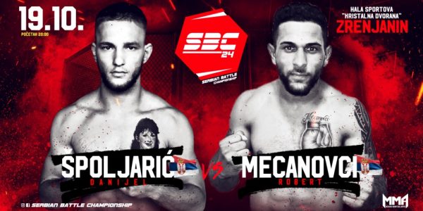 SBC 24 FIGHT CARD 06 SPOLJARIC vs MECANOVCI