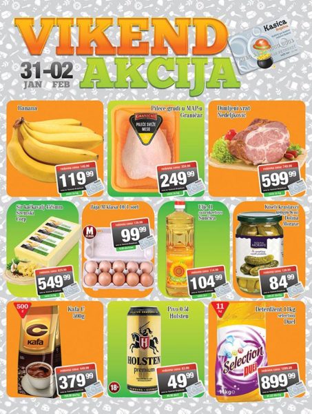 Ušteda u Gomexu - Vikend akcija od 31.1. do 2.2. 1 gomex