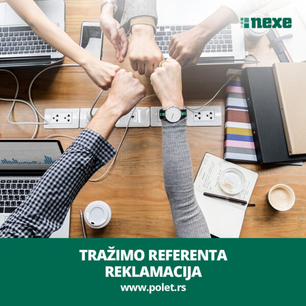 Oglas za posao referenta reklamacija1