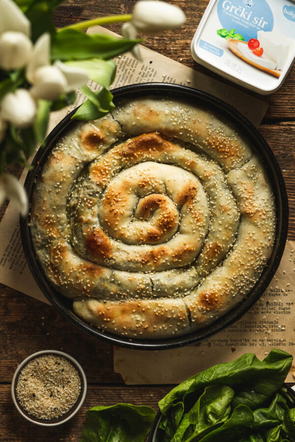 pita sa spanacem persu recept1