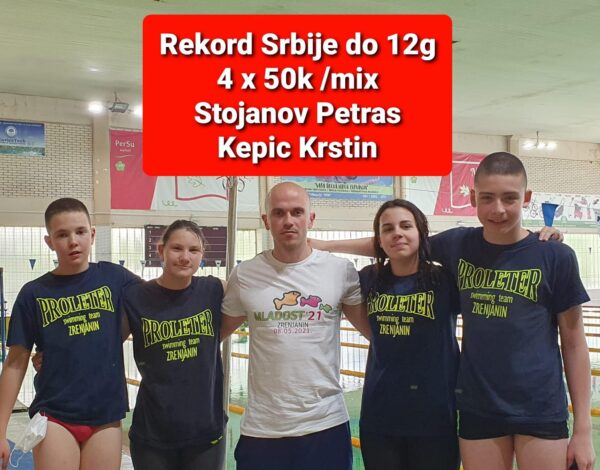 pk proleter stafeta rekord mladost rozenfeld 2021