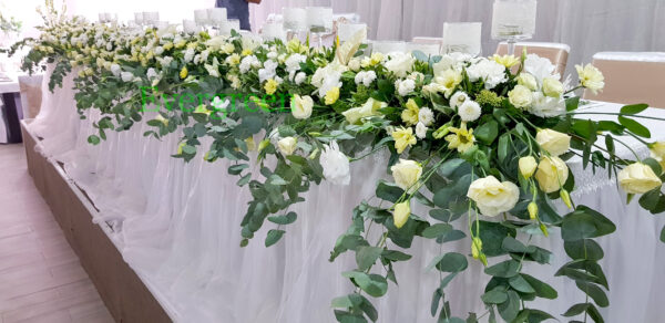 Cvetna dekoracija za venčanje
