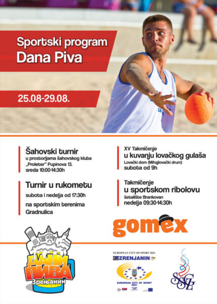 Dani piva sportski program Plakat1