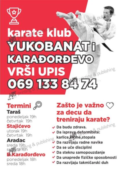 karate klub yuko banat