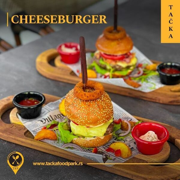 cheeseburger tačka food park