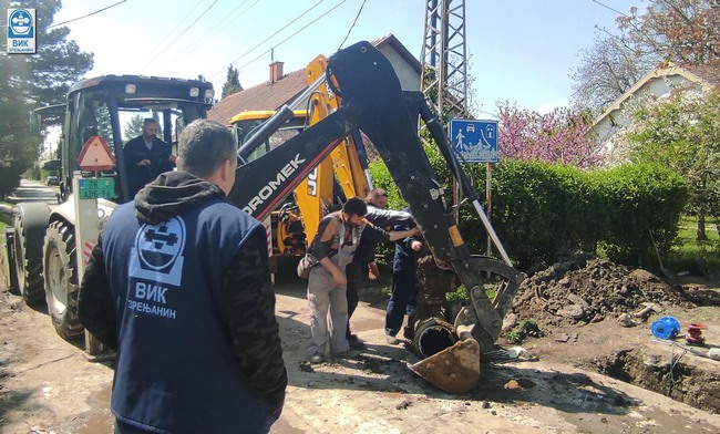 izgradnja mernih mesta vodovod zrenjanin vik zr 21