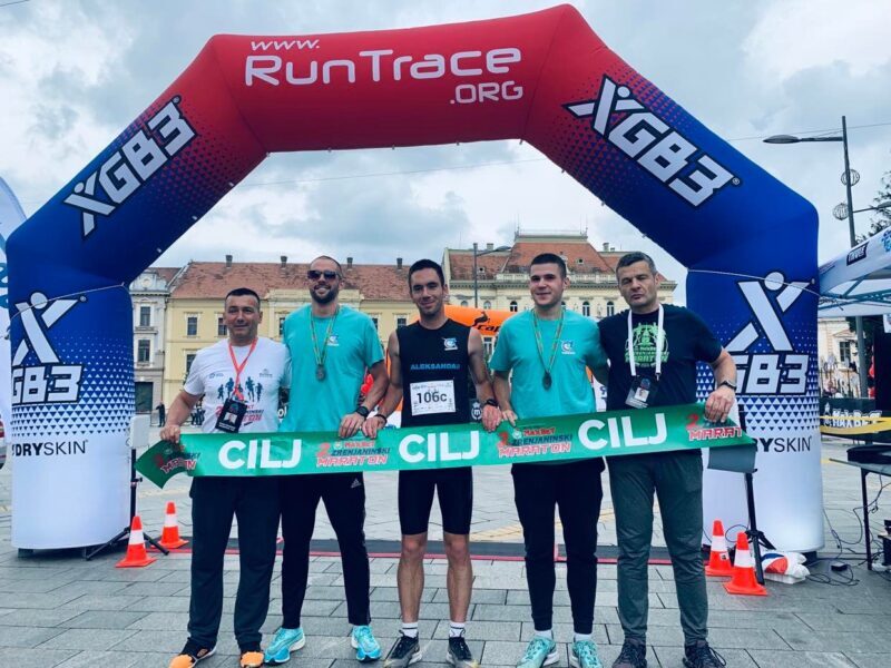 2. Zr maraton stafeta prvo mesto ulicna trka ecka