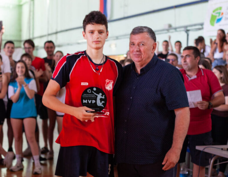 OK Proleter šampion Srbije u konkurenciji pretpionira, Aleksej Jelisić MVP 5 aleksej jelisic ok proleter mvp ps pretpioniri 2022