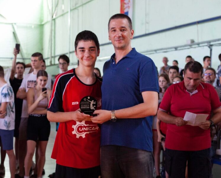 OK Proleter šampion Srbije u konkurenciji pretpionira, Aleksej Jelisić MVP 6 dusan zecic ok proleter najbolji smecer ps pretpioniri 2022