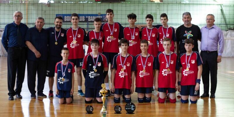 OK Proleter šampion Srbije u konkurenciji pretpionira, Aleksej Jelisić MVP 1 ok proleter pretpioniri sampioni srbije 2022 e1654494824257