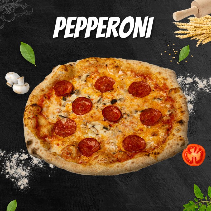 picerija stella rossa pepperoni pica