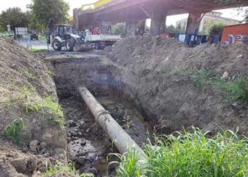 Prethodnih dana preduzeće je izvršilo pripremu iskopa oko mesta izvođenja radova (foto: VIK ZR)