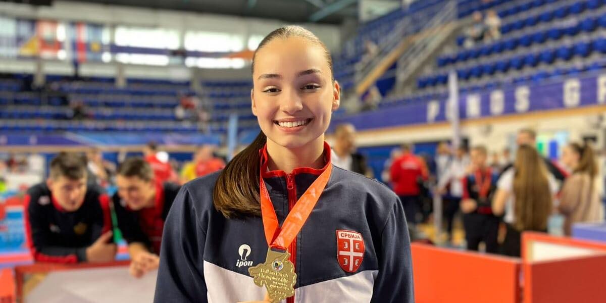 Dunja Rajić osvojila dva zlata na Balkanskom šampionatu u Baru