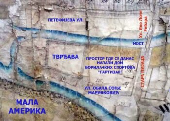 Uopšteni prikaz ostataka bečkerečke tvrđave na staroj mapi iz 1793. godine iz Narodnog muzeja u Zrenjaninu, na kojoj se vidi izgled pravougaone tvrđave sa topovskim kulama, zaštitnim spoljnim bedemima izrađenim prema pristaništu, a koja je bila okružena vodom sa tri strane