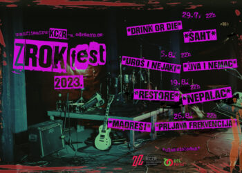 ZROK fest prateci plakat