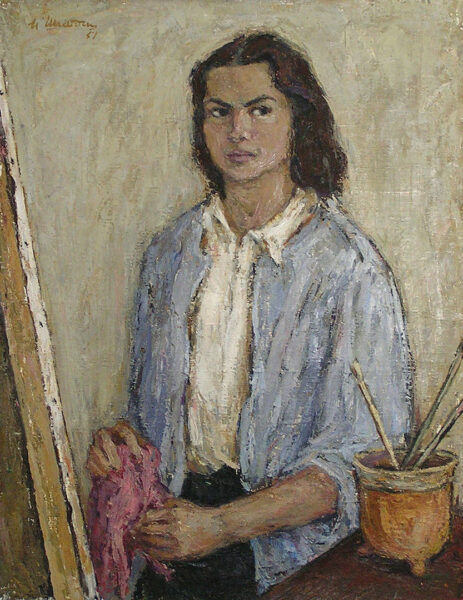 Mirjana Sipos Autoportret 1951