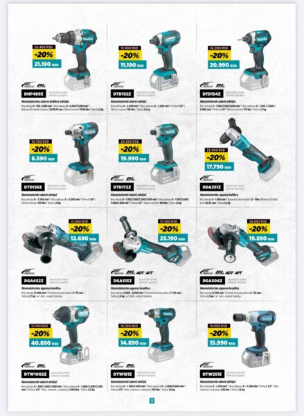 omega profeks makita katalog 16