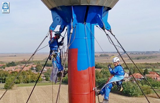 reparacija vodotornja u ecki vodovod zrenjanin vik zr 5