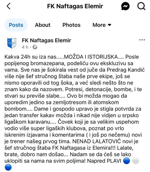 FK Naftagas Elemir