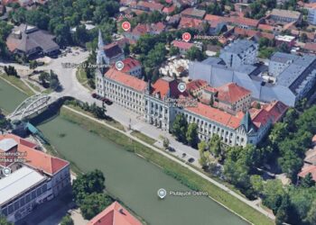 Foto: GoogleEarth / 3D prikaz Zrenjanina