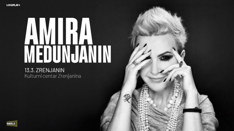 Amira Medunjanin koncert Kulturni centar Zrenjanina