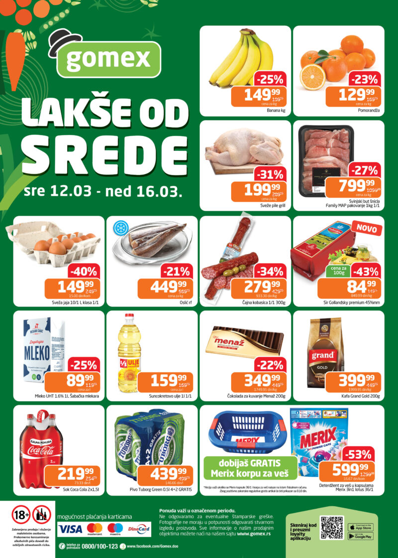 11 2025 Lakse od srede 12.03 16.03